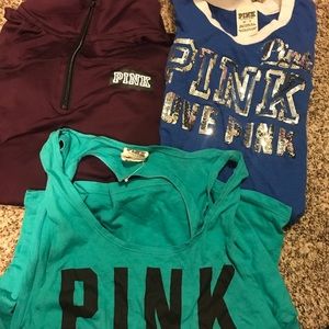 Victoria secret pink shirts